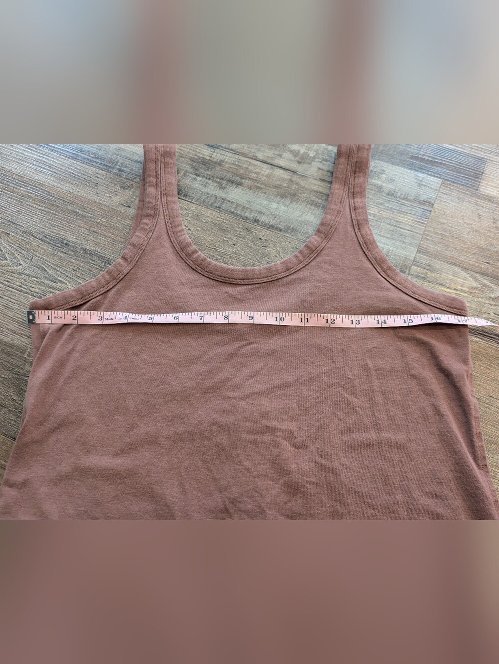 Lululemon Classic-Fit Cotton-Blend Scoop Tank Dress Ancient Copper Sz 6 - Picture 12 of 13